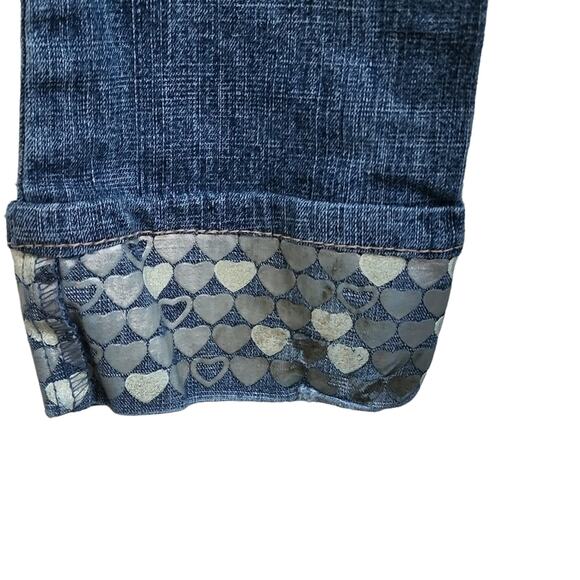 Bongo Jeans with Heart Pockets and Cuff - Picture 6 of 7